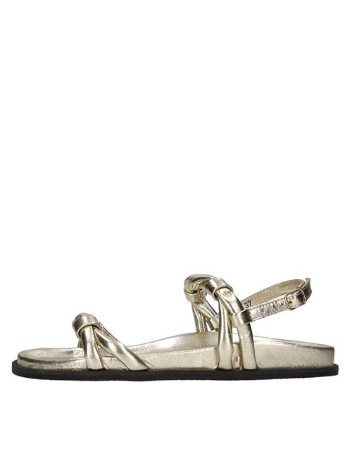 Sandali flat in pelle ELENA IACHI | M55PLATINO